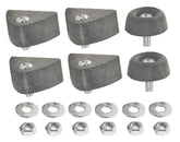 A-16760-B Hood Bumper Set - Mid 1930-1931