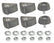 A-16760-B Hood Bumper Set - Mid 1930-1931