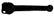 A-17563-B Electric Wiper Arm - 29/30 Open Car