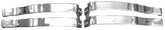 A-17751-A Rear Bumpers 1928-1929 Chrome USA Made