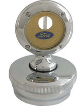 A-18354-C Moto Meter & Cap 1928-1929 Plain - Chrome