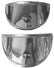 A-18424 Jewel Headlight Visors - Pair