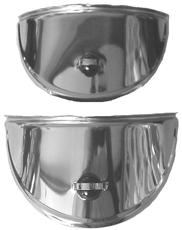 A-18424 Jewel Headlight Visors - Pair