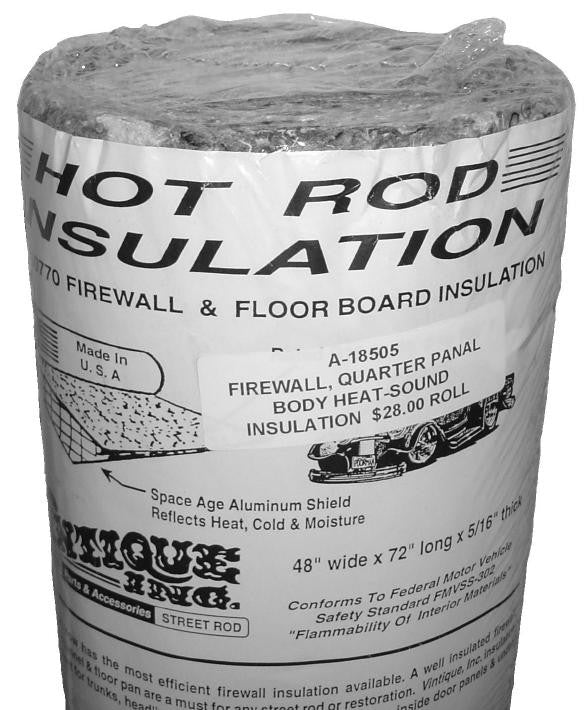 A-18505 Insulation - foil backed insulation roll 6'x4'