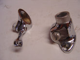 A-18552 Sportlight Bracket set for 1930-1931 Closed Cars (except slant windhield cars)- Chrome plated set- USA Made