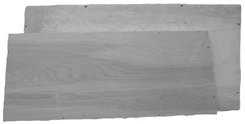 A-35140-B Tudor Sedan Rear Floorboard Set -2Pc 1930-31