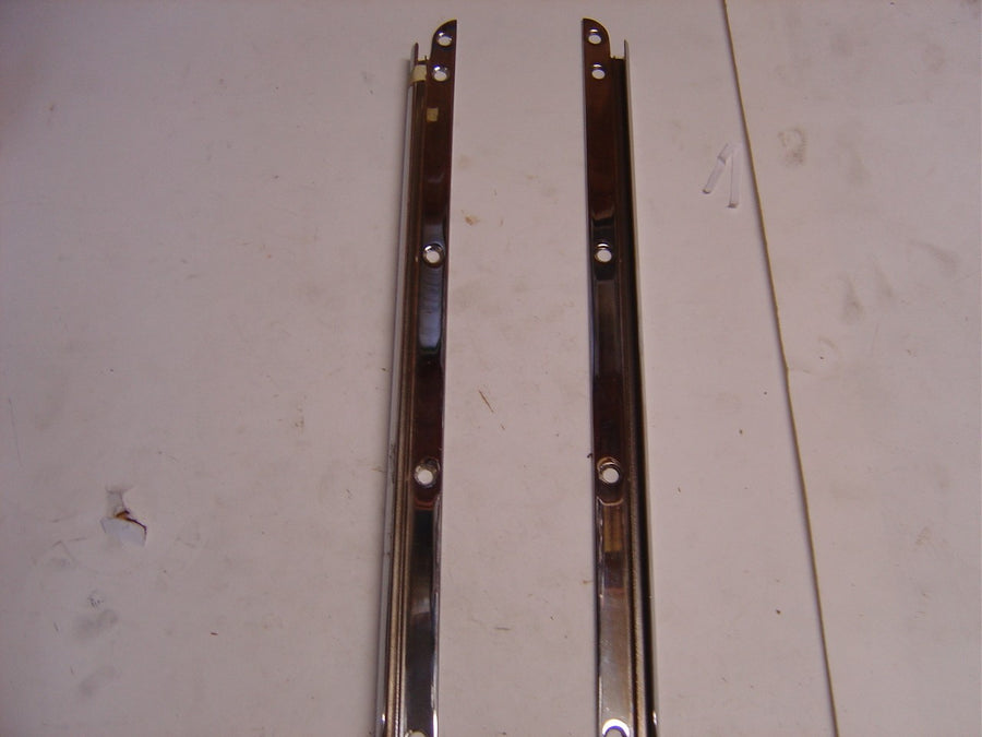 A-37719 Wind lace Retainers- Polished Stainless Steel l wind lace retainers for 68A and 68 B Cabriolet- Pr