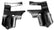 A-38555 Front Drip Rail Clips Pr.28-9 coupe and tudor