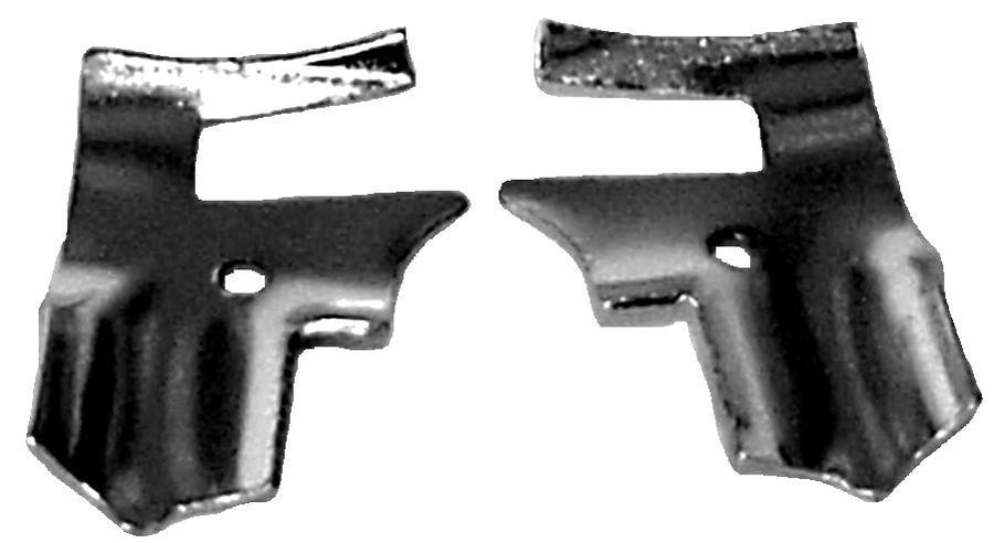 A-38555 Front Drip Rail Clips Pr.28-9 coupe and tudor