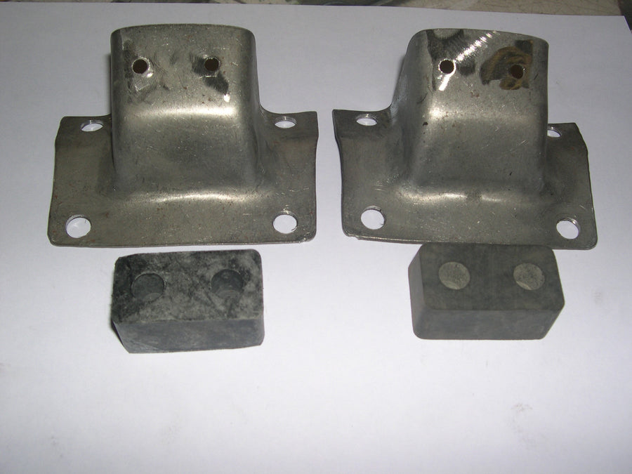 A-41485-A Rumble Lid Stop Set W/Rubbers 1928-29