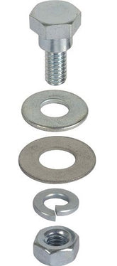 A-41530-MB Trunk Lid Support Bracket bolt- mounts to rain gutter inside the trunk area- special shoulder bolt