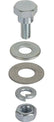A-41530-MB Trunk Lid Support Bracket bolt- mounts to rain gutter inside the trunk area- special shoulder bolt