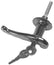 A-46256 Cabriolet Rumble Seat Handle
