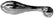 A-47125 Deluxe Inside Window Riser Handle