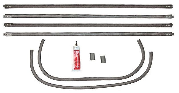 A-48230 Window Felt Kit-1928-1931 Tudor Sedan/1928-1929 Coupe/1930-1931 Pickup - Set