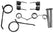 A-48535 Closed Car Door Latch Spring Set- Pr