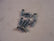 A-48590-PU Set of 11 door hinge screws- Fits ONLY 1928-1929 Closed Cab Pickup - Countersunk slotted 12/24 x 1/2"