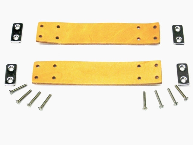 A-48735 Leather Door Straps- All Roadsters Pair