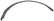 A-55005 Pickup Bed To Fender Spacers- Pair- 1928-Early 1931