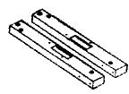A-55025 Bed Wood Subrails