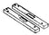 A-55025 Bed Wood Subrails