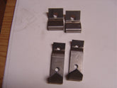 A-55110-B Early 1930 Closed Cab Pickup Seat Backrest Clips- 4 piece set- Steel - USA Made- Holds Seat Bacrest in Cab