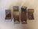 A-55110-C Mid 1930-1931 Closed Cab Pickup Reat Bacrest clip set- Steel USA Made set of 6 clips holds the seat to the back of the cab