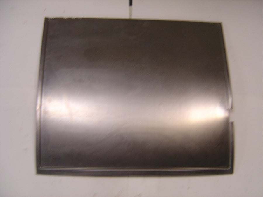 A-70041-CL Left Door Outer Skin- 1928-1929 Pickup only- complete steel skin from belt rail to bottom