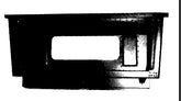 A-70078 Rear Seat Riser With Hump- 1928-1929 Tudor Sedans