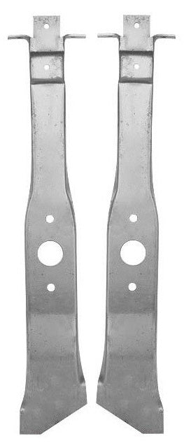 A-70107 Rumble Hinge Support Braces- Pair- 1928-29 Coupes, Roadsters and Cabriolets