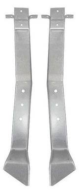 A-70108 Rumble Hinge Support Braces- Pair- 1930-1931 Coupes, Roadsters and Cabriolets