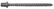 A-70129 Screw For Round Seat Adjuster- 8 inch
