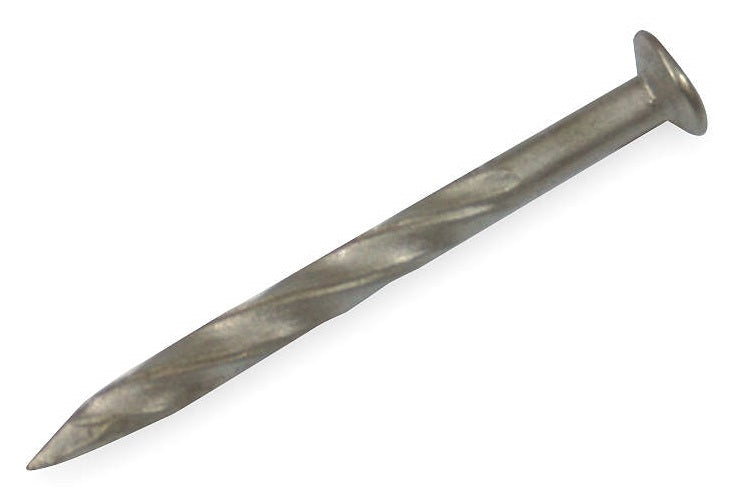 A-80010 Flat Head Nails-Screw Type- Per 100
