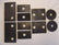 A-80300 Rubber Pad Set Frame to Body 1930-31