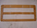 A-82506 Seat Frame Wood- All Tudor Sedans Rear Lower Seat Wood