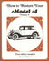 A-99018 How To Restore The Model A Volume 4