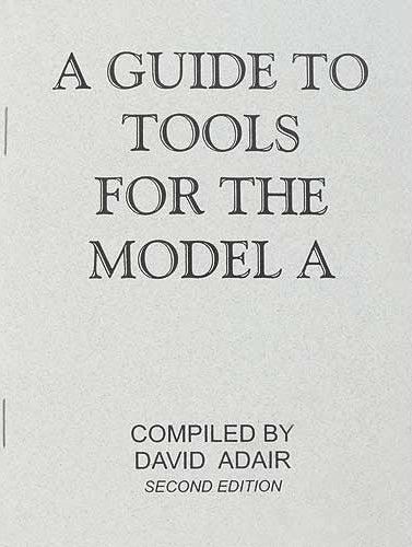 A-99040 Model A Tool Identification Book