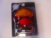 A-13416-R LED Conversion for tail lights. 6 volt - Red/Amber Right side (w/o license light)