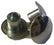 A-48104-H Three rivits that hold the A-48104-F to the window regulator assy.