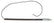 A-11576-C Armored Ignition Switch Cable- 1928-1931