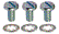 A-11579 Popout Cable To Dash Mounting Screws