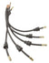 A-12105-MBP ELECTRONIC IGNITION PLUG WIRE SET - MODERN STYLE WITH BOOTS