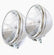 A-13000-S Headlights- 1 Bulb- Stainless Steel- Pair- 1928-29