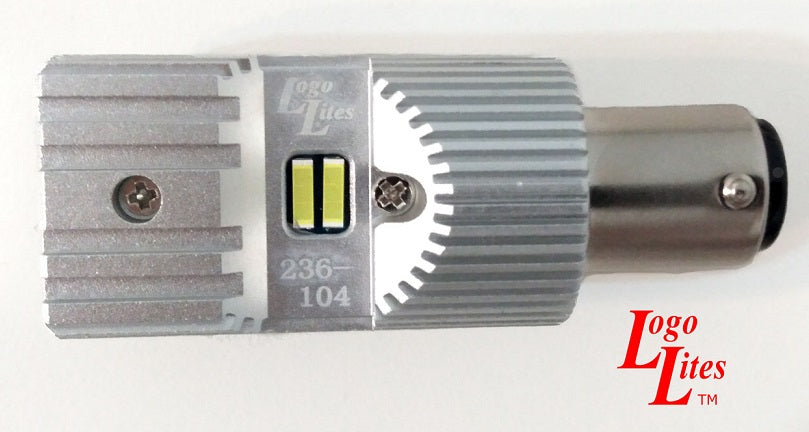 A-13009 LED Headlight Bulb- Works With 6 Volt Or 12 Volt Positive Ground Cars