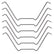 A-13061 Headlight Lens Clips- Set of 6