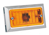A-13361-12V AMBER TURN SIGNAL LIGHT- FITS IN BETWEEN BUMPER BARS- 12 VOLT
