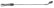 A-17529-A Wiper Arm - -Black - -8 1/4 -Fits Universal Blades (A17527)