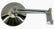 A-17715-R Hinge Mirror - 1930-1931 Closed Cars- Right side