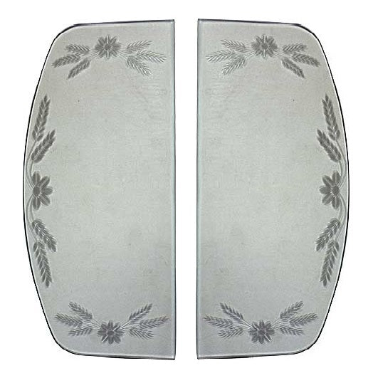 A-18205-E Etched Windwing Glass- 30-31 Coupe and 28-31 4 Door Sedan