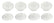 A-3306-I Teflon Replacement Inserts (Cups) For Tie Rod And Drag Link